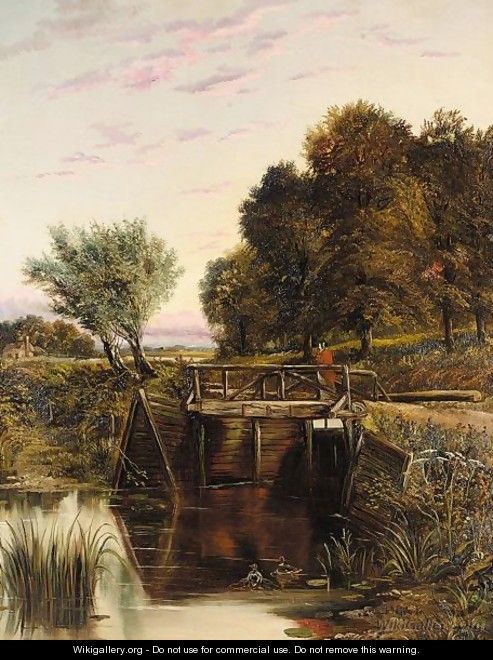 Crossing The Weir - (after) Joseph Thors