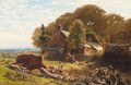 The Cottager's Yard - James Whaite