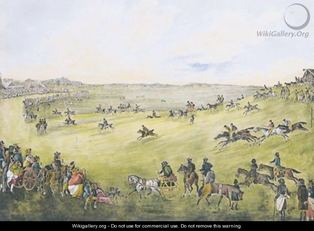 A Country Race Meeting - Walter Parry Hodges