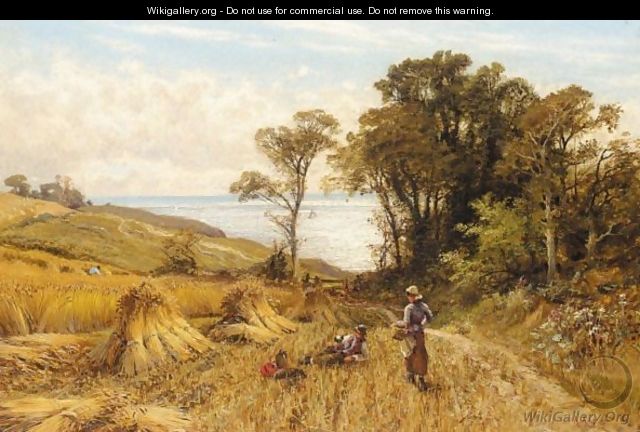 A Rest From The Harvest - Alfred Glendening