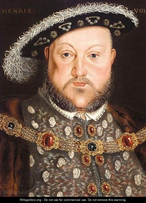Portrait Of King Henry VIII (1491-1547) - (after) Holbein the Younger, Hans