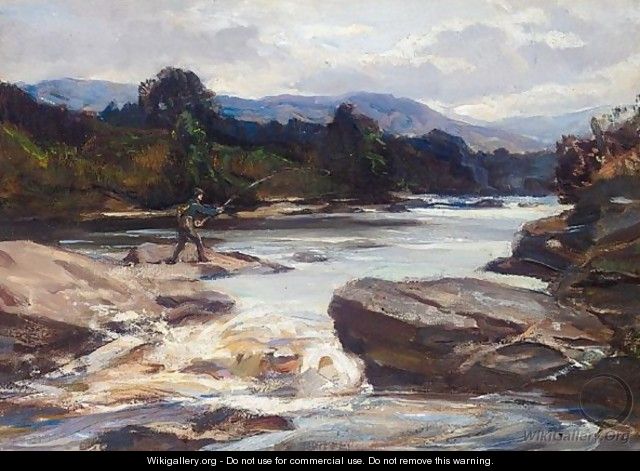 On The River Dochart, Killin - Robert Hope