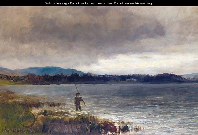 Casting On The Loch - John MacWhirter