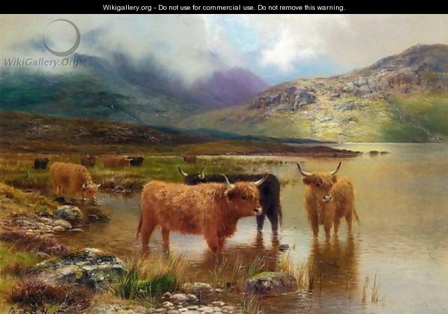 In The Highlands - Louis Bosworth Hurt