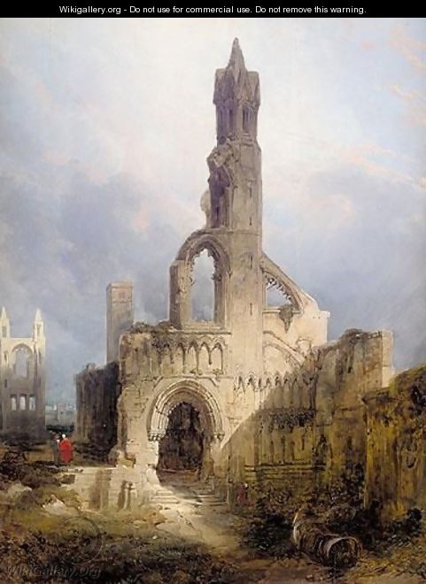 The Ruins Of St Andrews Cathedral - David Roberts