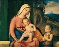 The Madonna And Child With The Infant Saint John The Baptist - Francesco Bissolo