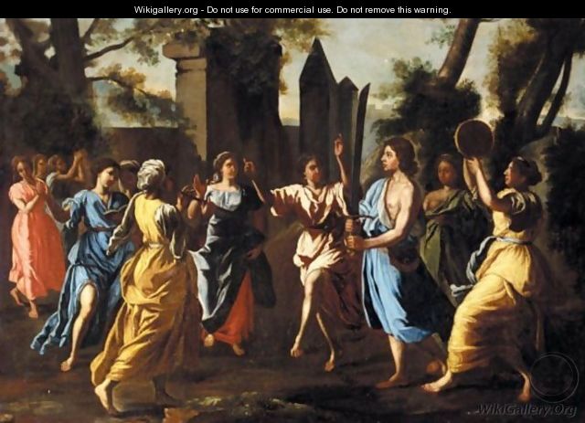 The Triumph Of David - (after) Francesco Cozza