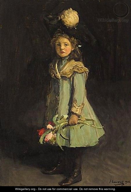 Portrait Of The Honorable Diana Janet Darling - Sir John Lavery