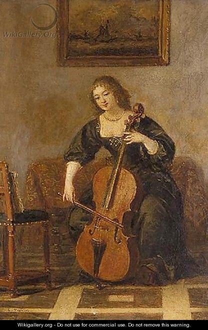 The Cellist - French School