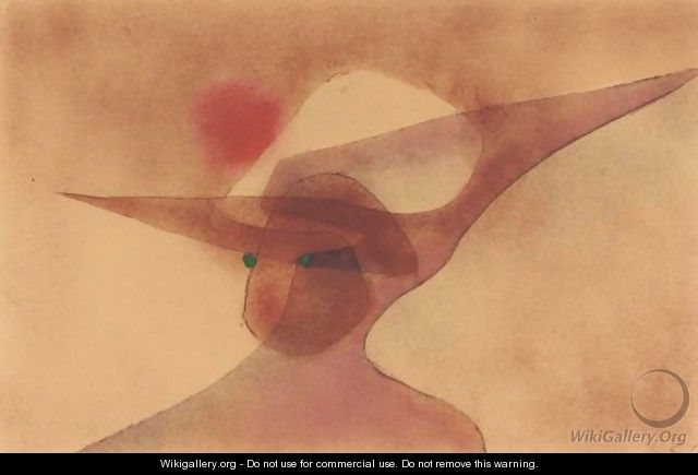 Dame Im Breiten Hut (Lady In A Wide-Brimmed Hat) - Paul Klee