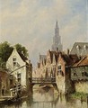 A View Of Alkmaar - Pieter Gerard Vertin