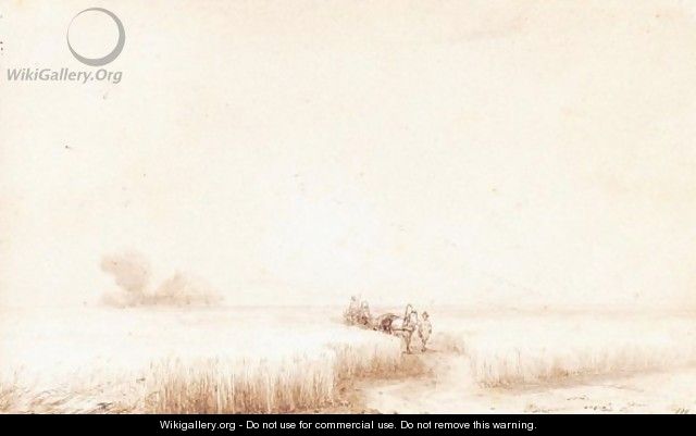 Passage Through The Cornfields - Ivan Konstantinovich Aivazovsky