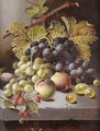 Peaches, Grapes And Rasberries - Oliver Clare