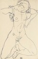 Frauenakt (Female Nude) - Egon Schiele