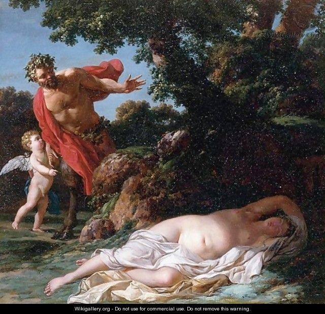 Jupiter And Antiope 2 - (after) Jean-Simon Berthelemy