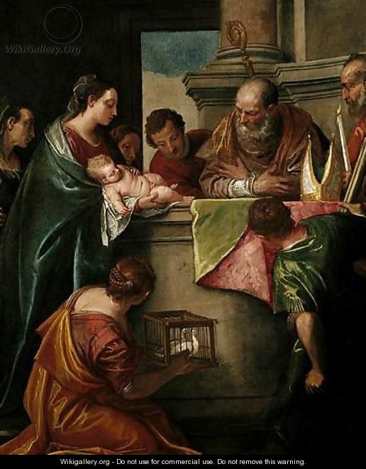 The Presentation Of Christ In The Temple - Paolo Veronese (Caliari)