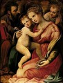 The Holy Family With The Infant Saint John The Baptist - Michele di Ridolfo del Ghirlandaio (see Tosini)