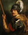 A Portrait Of A Man As The God Mars - Peter Paul Rubens