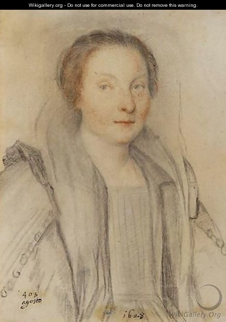 Portrait Of Lucretia Magalosi Varni - Ottavio Leoni