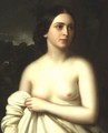 Portrait Of A Woman - Joseph Fagnani
