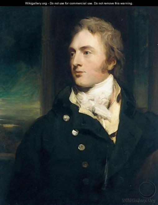 Portrait Of Sir George Cornewall, 3rd Bt. (1774 - 1835) Of Moccas Court - Sir Thomas Lawrence