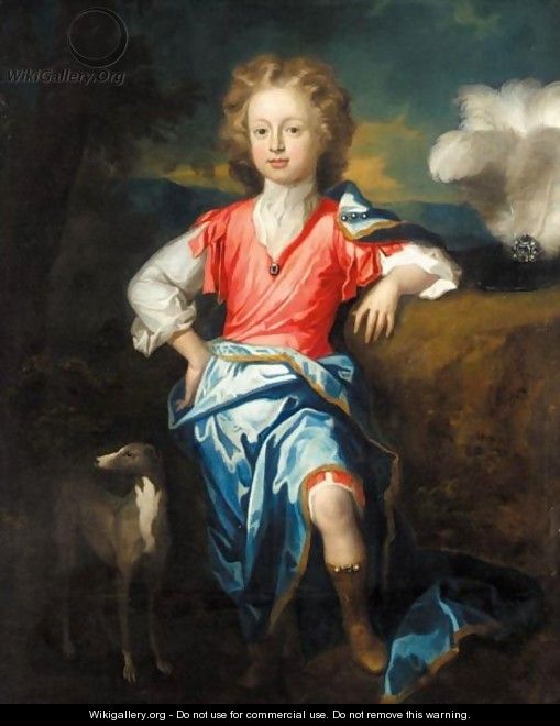 Portrait Of A Boy, Possibly James Stuart, The Old Pretender - William Sonmans