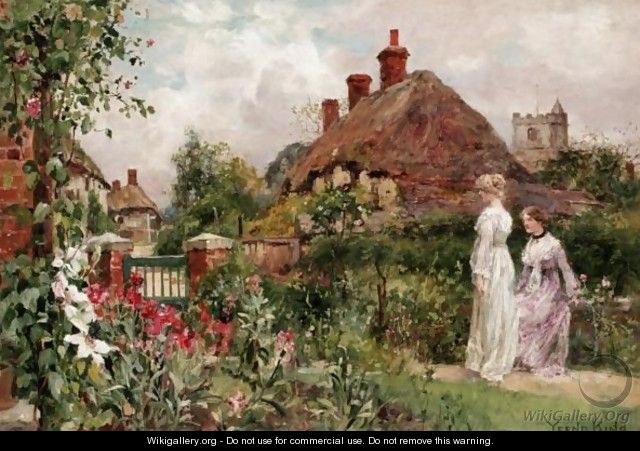 The Flower Garden - Henry John Yeend King
