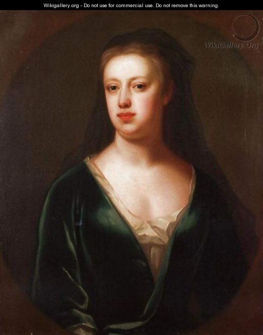 Portrait Of A Lady, Said To Be Lady Susannah Child - (after) Maria Verelst