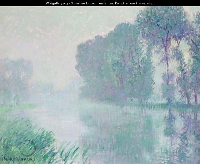 Brouillard, Effet Du Matin (Eure) - Gustave Loiseau
