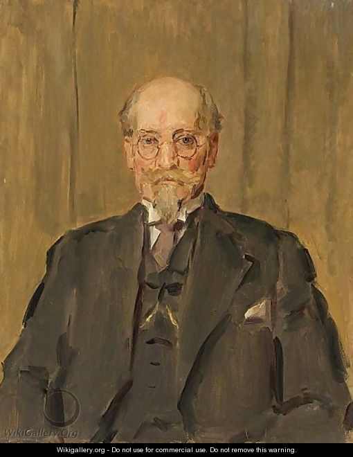 A Portrait Of Professor S.R. Steinmetz - Isaac Israels