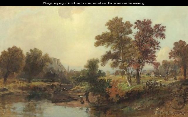An October Day - Jasper Francis Cropsey