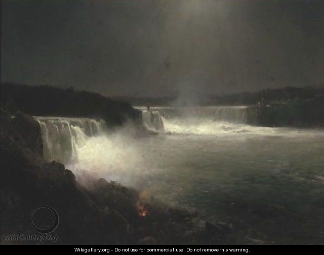 Niagara Falls Nocturne - Herman Herzog