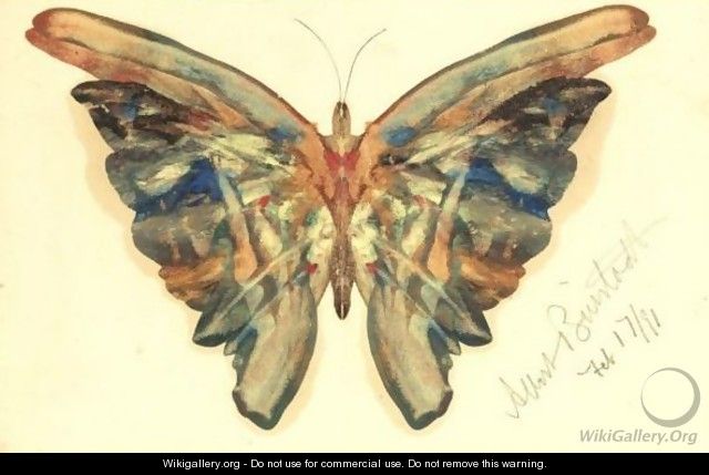 Butterfly 3 - Albert Bierstadt