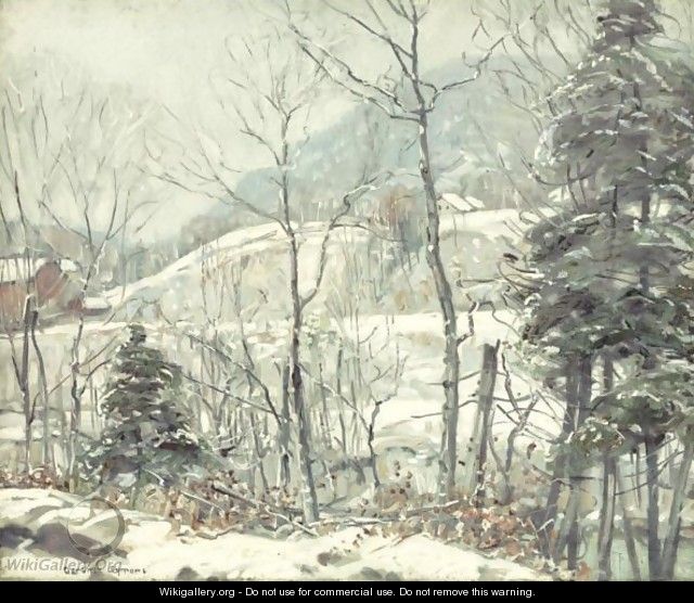 New England Winter - George Gardner Symons