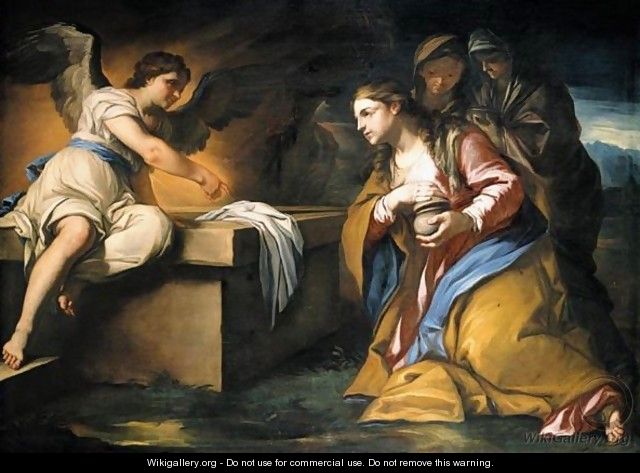 The Three Maries At The Tomb - North-Italian School