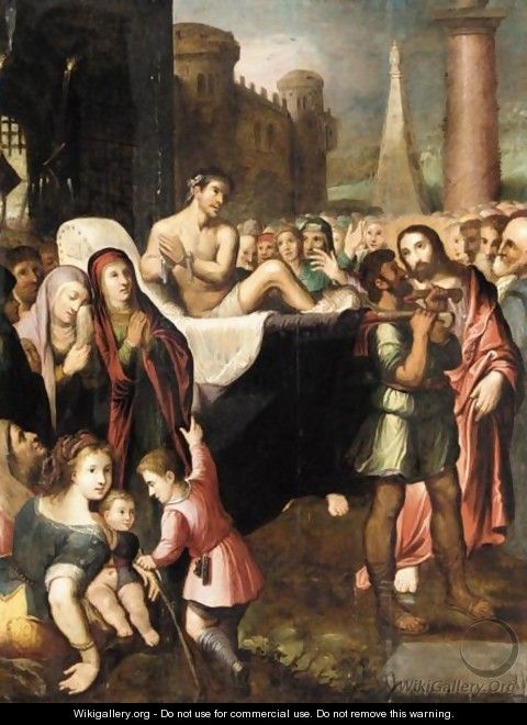 The Raising Of Lazarus - Flemish School