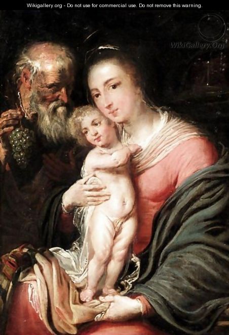 The Holy Family - Flemish School