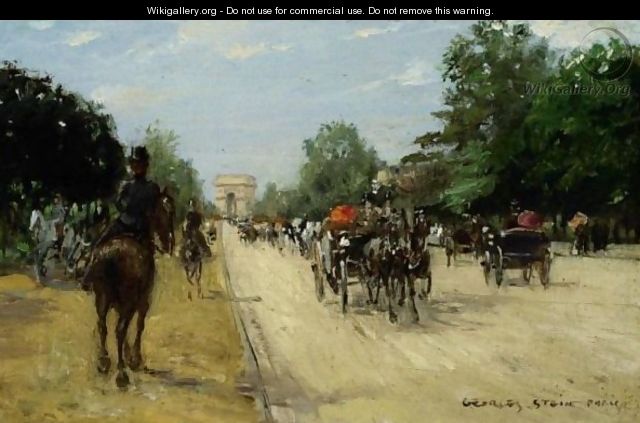 The Avenue Du Bois, Paris - Georges Stein