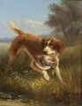 A Hunting Dog - Henriette Ronner-Knip