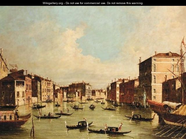 Venice, A View Of The Grand Canal - (after) Francesco Guardi