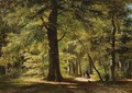 Walking The Dog In The Woods Of Haarlemmerhout - Everhardus Koster
