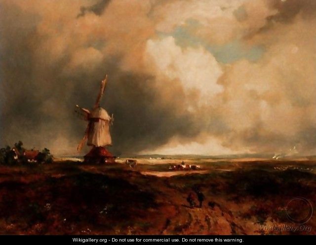 A Windmill On A Common - Frederick Waters Watts