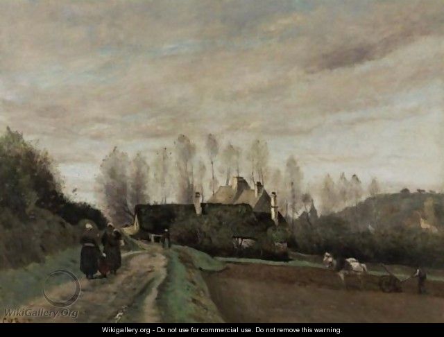 Epernon (Eure-Et-Loir) La Route Au Laboureur - Jean-Baptiste-Camille Corot
