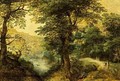 Diana And Callisto In A Wooded Landscape - Gillis van Coninxloo