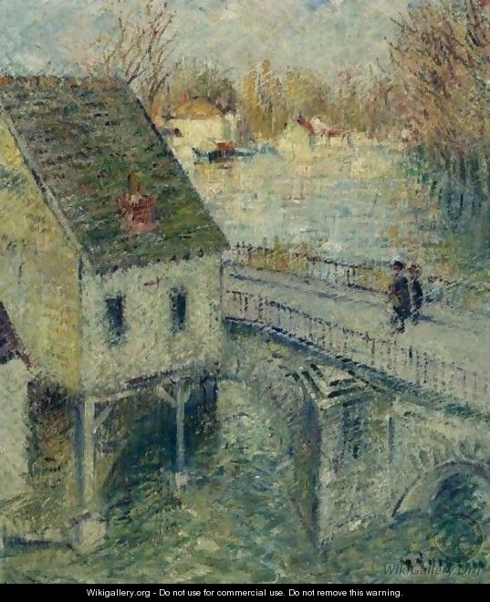 Le Pont - Gustave Loiseau