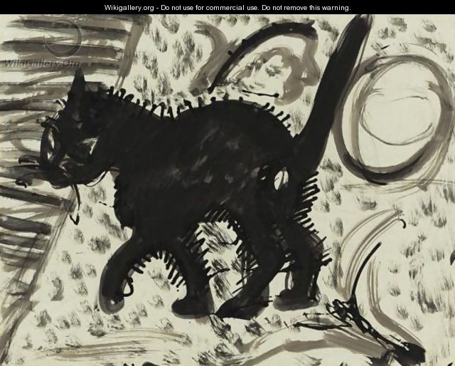 Katze - Ernst Ludwig Kirchner
