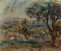 Orangers Et Fond Mer - Pierre Auguste Renoir