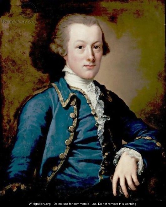 Portrait Of A Gentleman, Said To Be Samuel Jennings - Anton von Maron