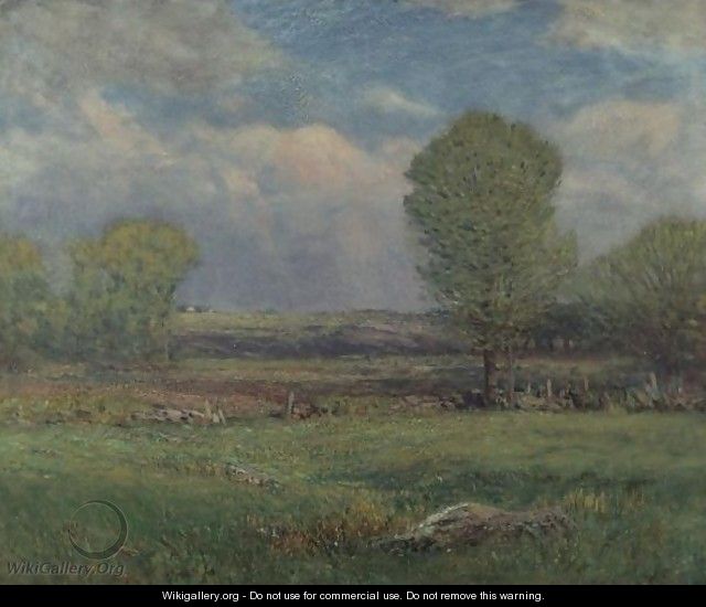 Evening Landscape - Dwight William Tryon