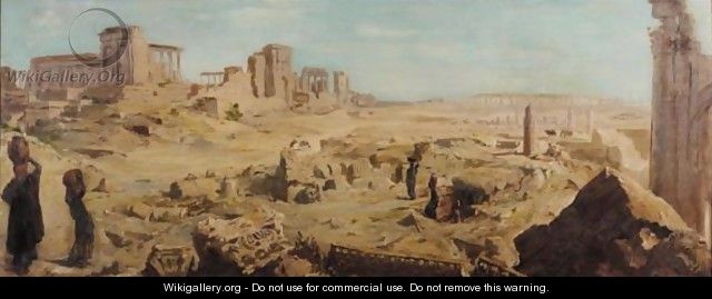 View Of Palmyra - Alexander Evgenievich Yakovlev